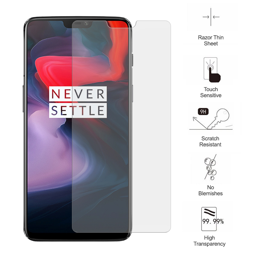 9H Tempered Glass Screen Protector for OnePlus 6